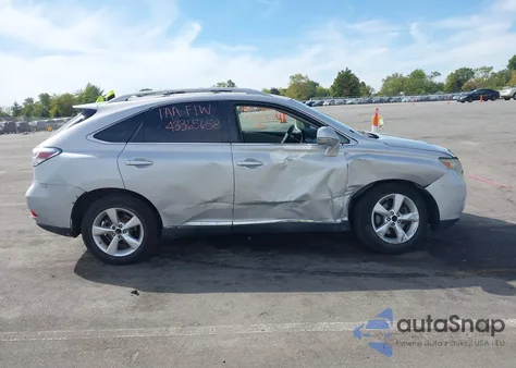 2011 Lexus Rx 350 z USA, uszkodzony, nr VIN 2T2BK1BA5BC106561